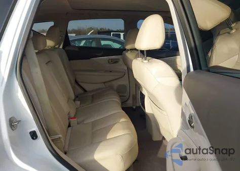 2017 Nissan Murano Platinum из США, поврежденный, VIN 5N1AZ2MH8HN128387